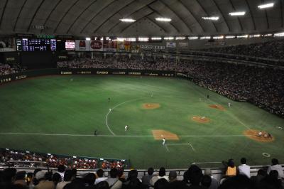 野球観戦　東京ドーム