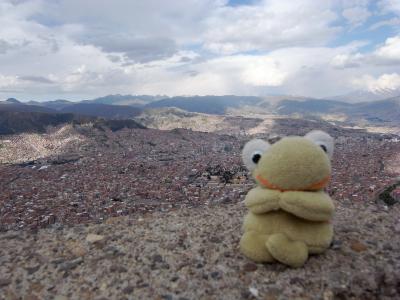 雨季のウユニ塩湖を求めて　１
