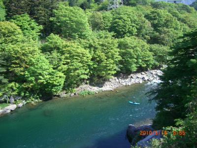 栃木の旅(中禅寺湖・華厳の滝・鬼怒川ライン下り) - 2010年5月