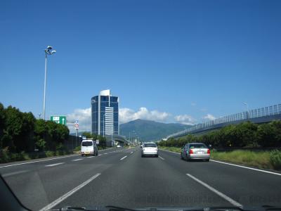 東名高速道路　カントリーサイン（各市の看板）