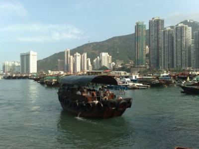 路線バスで香港仔(アバディーン)にサンパンを乗りに行く