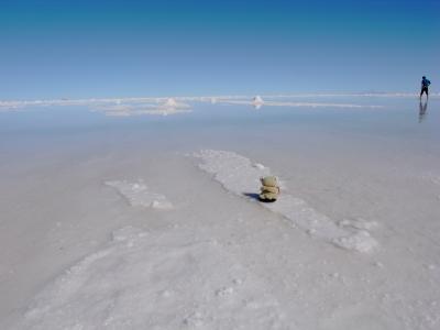 雨季のウユニ塩湖を求めて　５