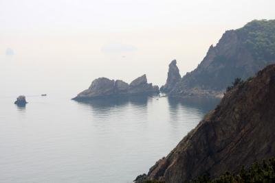 大連の景勝地　　老虎灘