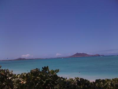 カイルアビーチ　オアフ島