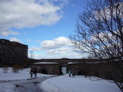 雪どけの北東欧縦断旅行*ヘルシンキ*スオメンリンナの要塞群