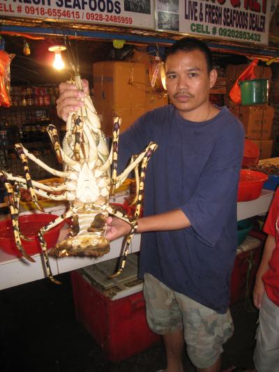 フィリピン・ふら～り二人旅（37）マニラ海鮮市場