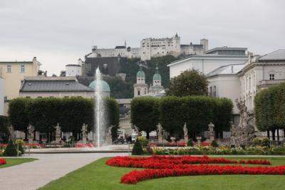 ウィーン・ザルツブルグの旅④ミラベル庭園とホーエン・ザルツブルグ城 Wien/Salzburg