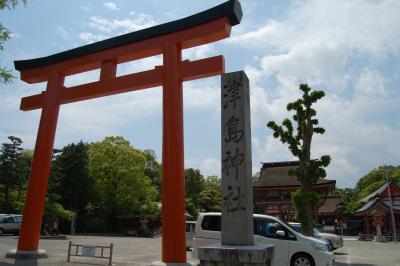 天王川公園と津島神社へ行きました。