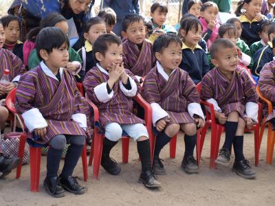 幸福王国ブータン、交流の旅、学校訪問編