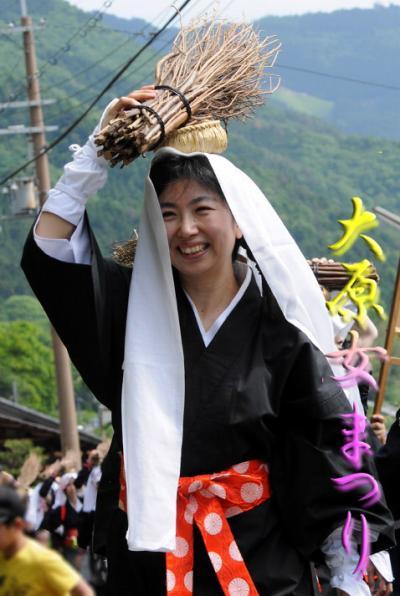 大原女まつり（ 大原女時代行列 ） in 大原　第３部　寂光院へ