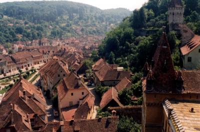 ROMANIA/SIGHISOARA （ルーマニア・シギショアラ）の中世の城下町