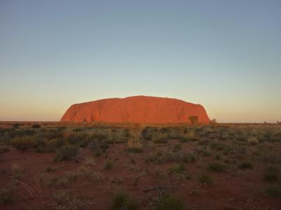 海も大地も都会も満喫　Austria 7th day@Ayers Rock