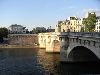 パリ入門。その８、ポン・ヌフ橋→さようならー