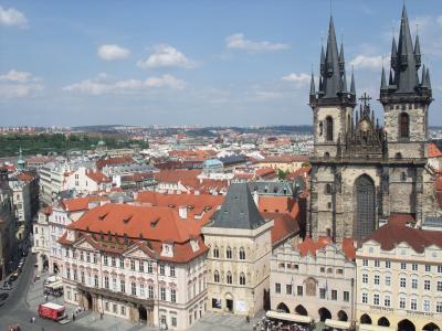 2010チェコ・ポーランド旅行　3日目　プラハ城観光と寝台列車でクラクフへ
