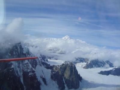 セスナ機に依る　Mt.McKinley　周遊  