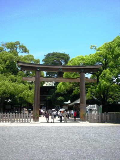 明治神宮-1　南参道から神宮本殿を参拝　☆原宿から代々木へ