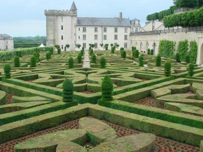 ロワール古城巡り　「ヴィランドリー城」/Chateau de Villandry