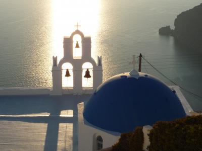 サントリーニ島　一人旅　フィラ編