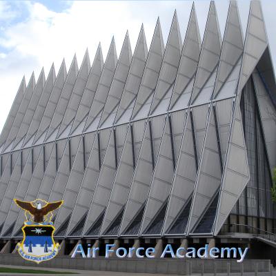 ２０１０　コロラド紀行：　U.S.Air Force Academy    空軍士官学校