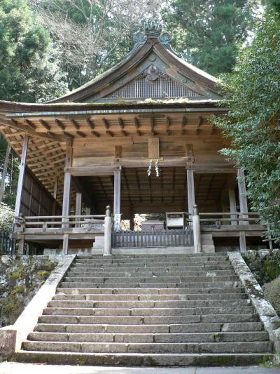 日本の旅　関西を歩く　奈良県吉野山の奥千本、金峯神社周辺