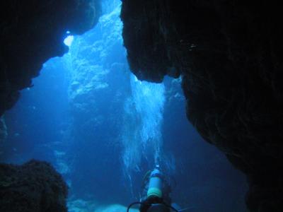 真栄田岬・・・