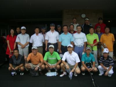 梅雨の上海ゴルフクラブ（第１６５回グリーンクラブ）