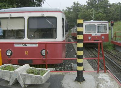 還暦旅45　登山電車と子供電車