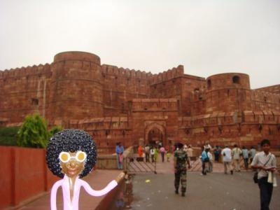 なみお＆みすたぁのなんちゃって世界一周旅行　インド・アーグラ城