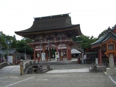 津島神社と「あかだ・くつわ」と天王川公園