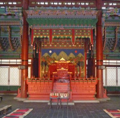 韓国再訪２４　ソウル・景福宮３（慶会樓、勤政殿）
