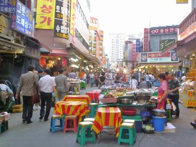 韓国再訪２６　ソウル・南大門市場