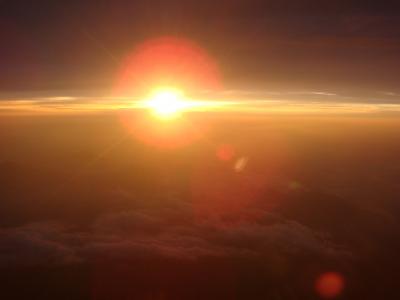 日本一高いところで朝日を眺める!!　富士登山2010