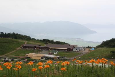 梅雨が明けました　箱館山ゆり園2010