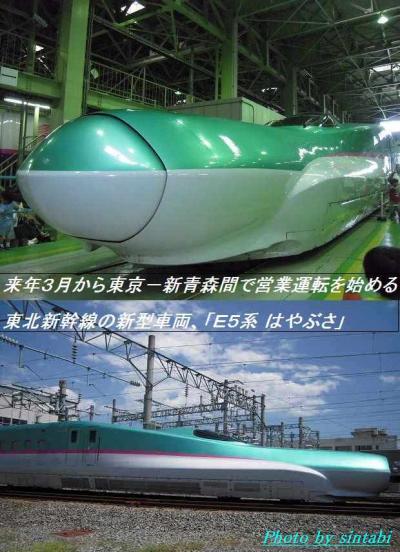 2010 新幹線車両基地まつり 【 『E5系 はやぶさ』 初めての