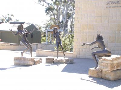 動物達と子供とのシドニー　no 2