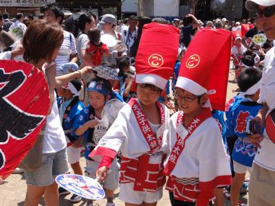 今年は暑い天神さんになりそう。