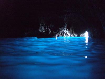 青の洞窟とカプリ島（アナカプリ地区）の観光