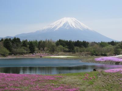 親子３代、河口湖の旅