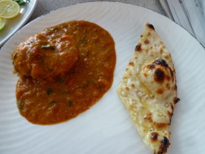 インド出張　インドで食べたエッグカレーはベジタリアンミール！？