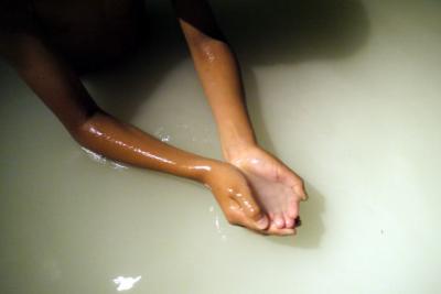 ０４．久しぶりのVIALA（ヴィアラ）箱根翡翠　温泉大浴場 たまゆら東側