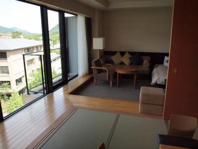 ２０１０年７月　海の日の３連休　１泊目の東急ハーヴェストクラブ箱根甲子園は、ちょっと驚きの和洋室でした。