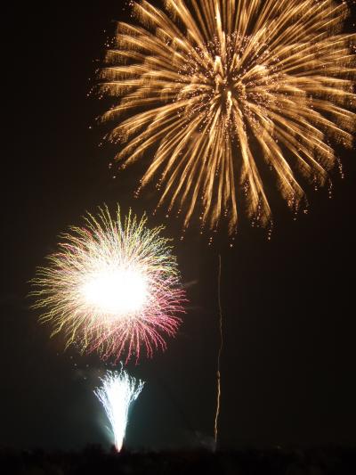 最後の花火が空に咲く☆浦安市納涼花火大会２０１０