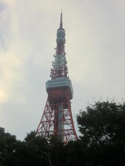 【東京】 増上寺と東京タワー、ちょこっとスカイツリー