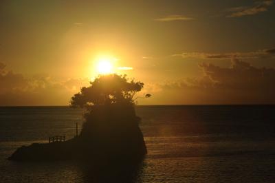 夕陽が綺麗でした=西伊豆・安良里にて①=