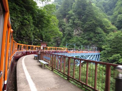 トロッコ列車とブルーシールアイス