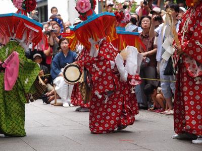 ２０１０　王子神社 田楽舞　伝統をつなぐ素晴しき人たち　５　境内