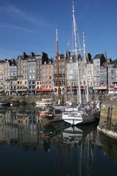 オンフルール(ノルマンディー・ブルターニュの旅2008③)Honfleur,Normandie