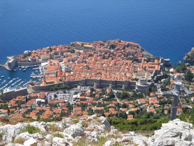 クロアチア旅行①(ドブロヴニク・城壁と旧市街)