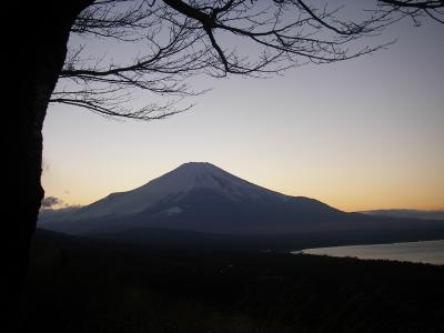 河口湖に日帰りドライブ