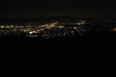 新日本三大夜景・若草山から見る奈良の夜景